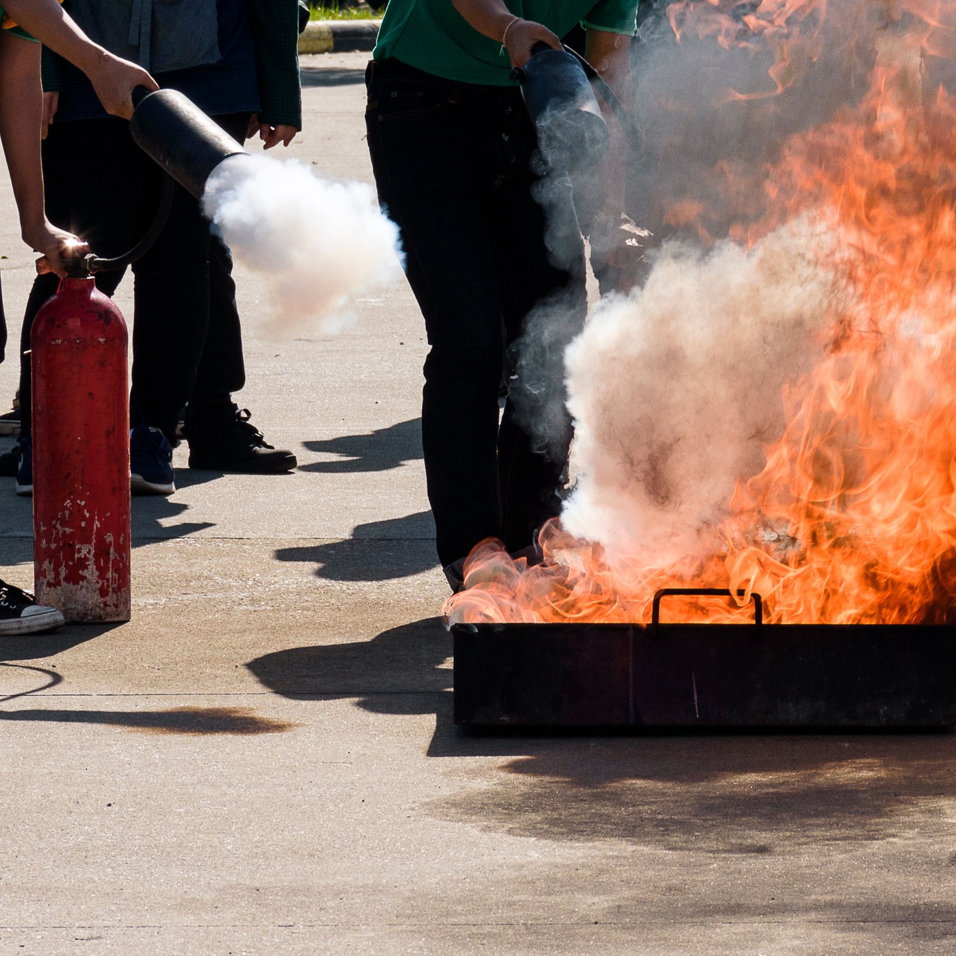 Fire Extinguisher Training in Harborne