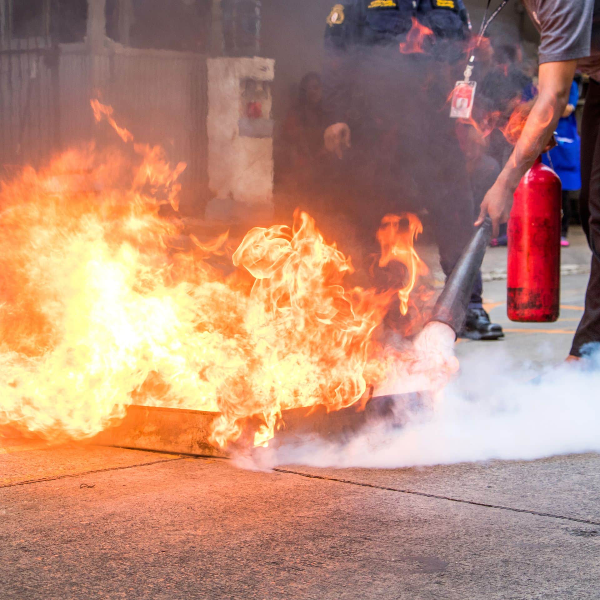 Practical Fire Extinguisher Training